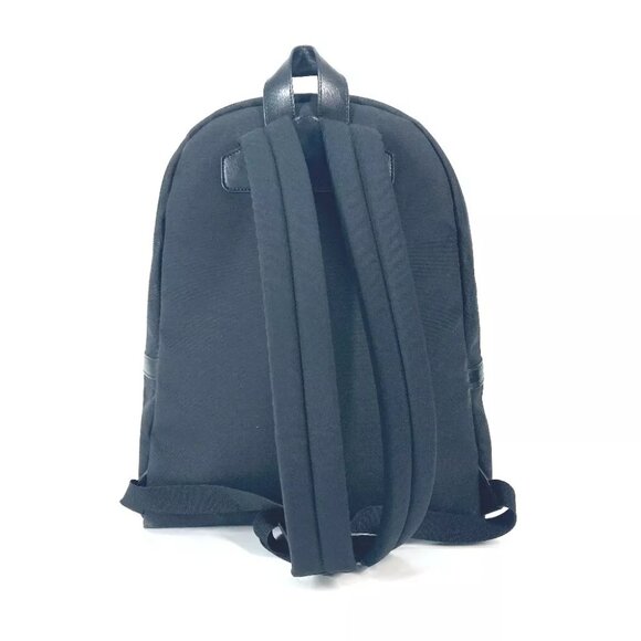 CELINE Triomph logo bag backpack Backpack Canvas / Leather Black main image 6
